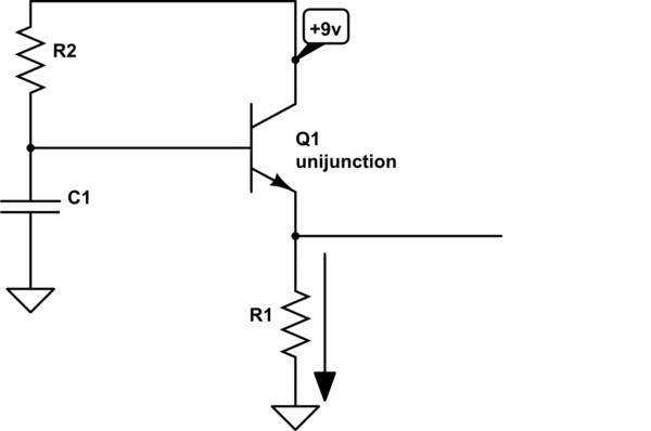 UJT as Relaxation Oscillator