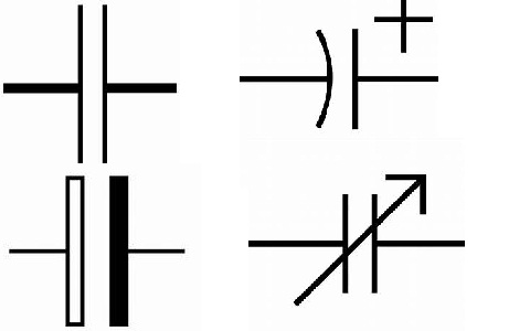 Various Symbols of Capacitors