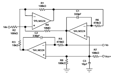 Working of LM324 Comparator