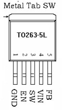 XL6019 IC Pin Configuration