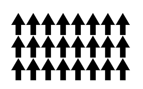 Ferromagnetic Material Alignment