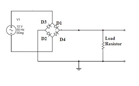 Bridge Full Wave Rectifier Circuit