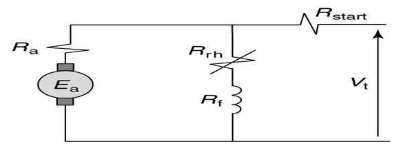 Rheostat schemat połączeń